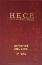 Hece Aylk Edebiyat Dergisi Medeniyet zel Says :24 - 186/187/188 (Ciltli) Hece Dergisi