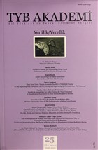 TYB Akademi Dergisi Say: 25 Ocak 2019 TYB Akademi Dergisi