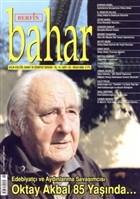 Berfin Bahar Aylk Kltr, Sanat ve Edebiyat Dergisi Say : 122 Berfin Bahar Dergisi
