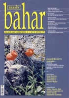 Berfin Bahar Aylk Kltr, Sanat ve Edebiyat Dergisi Say : 123 Berfin Bahar Dergisi