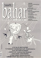 Berfin Bahar Aylk Kltr, Sanat ve Edebiyat Dergisi Say : 138 Berfin Bahar Dergisi