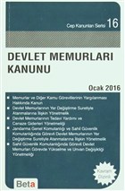 Devlet Memurlar Kanunu Beta Yaynevi - Kanun Cep Kitaplar