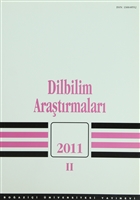 Dilbilim Aratrmalar 2011 / 2 Boazii niversitesi Yaynevi