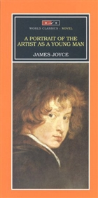 A Portrait of the Artist as a Young Man Bordo-Siyah Yaynlar