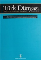 Trk Dnyas Dil ve Edebiyat Dergisi Say: 35 Bahar 2013 Trk Dil Kurumu Yaynlar