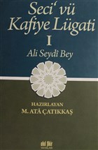 Seci v Kafiye Lgati Cilt 1 Akl Fikir Yaynlar