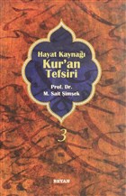 Hayat Kayna Kur`an Tefsiri  (Sempatik Boy Cilt 3) Beyan Yaynlar
