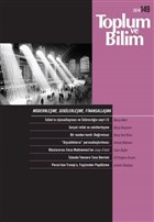 Toplum ve Bilim Dergisi Say: 149 letiim Yaynevi