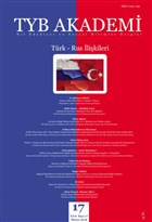 TYB Akademi Dergisi Say: 17 Mays 2016 TYB Akademi Dergisi