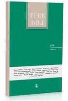 Trk Dili Dil ve Edebiyat Dergisi Say: 814 Ekim 2019 Trk Dil Kurumu Yaynlar