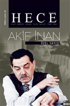 Hece Aylk Edebiyat Dergisi Akif nan zel Say: 39 / 277 Ocak 2020 Hece Dergisi