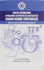 Sosyal Bilimlerde Uygulamal statistik ve ok ltl Karar Verme Yntemleri stanbul Aydn niversitesi Yaynlar
