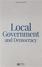 Local Government and Democracy Marmara Belediyeler Birlii Kltr Yaynlar