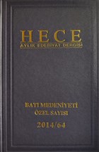 Hece Aylk Edebiyat Dergisi zel Say: 28 210-212 Yl: 2014 Haziran (Ciltli) Hece Dergisi