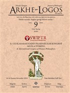 Arkhe - Logos Felsefe Dergisi Say: 9 Gz 2020 Arkhe - Logos Dergisi