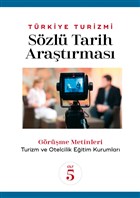 Trkiye Turizmi Szl Tarih Aratrmas Cilt 5 Detay Yaynclk