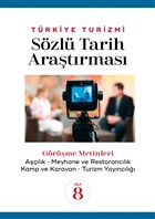 Trkiye Turizmi Szl Tarih Aratrmas Cilt 8 Detay Yaynclk