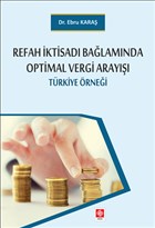 Refah ktisad Balamnda Optimal Vergi Aray Ekin Basm Yayn - Akademik Kitaplar