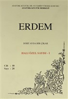 Erdem Atatrk Kltr Merkezi Dergisi say : 28 Ekim 1999 Hal zel Says - 1 (Cilt 10 ) Atatrk Kltr Merkezi Yaynlar