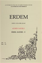 Erdem Atatürk Kültür Merkezi Dergisi Sayı : 25 Mayıs 1996 Özel Sayısı - 1 (Cilt 9 ) Atatürk Kültür Merkezi Yayınları