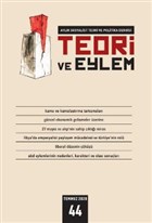 Teori ve Eylem Dergisi Say: 44 Temmuz 2020 Teori ve Eylem Dergisi Yaynlar