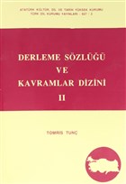 Derleme Szl ve Kavramlar Dizini 2 Trk Dil Kurumu Yaynlar