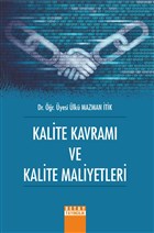 Kalite Kavram Ve Kalite Maliyetleri Detay Yaynclk - Akademik Kitaplar