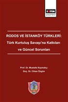Rodos ve stanky Trkleri: Trk Kurtulu Sava`na Katklar ve Gncel Sorunlar Eitim Yaynevi - Ders Kitaplar