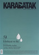 Karabatak Dergisi Say: 51 Temmuz - Austos 2020 Karabatak Dergisi Yaynlar