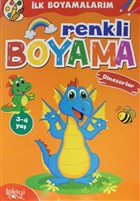 Renkli Boyama - Dinozorlar Koloni ocuk