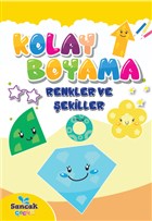 Kolay Boyama Renkler ve ekiller Sancak Yaynlar