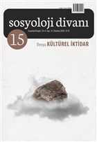 Sosyoloji Divan Say: 15 Haziran 2020 Sosyoloji Divan Dergisi