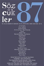 Szckler Dergisi 87. Say Eyll - Ekim 2020 Szckler Yaynlar
