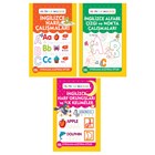 ngilizce Etkinlikler ve Harf almalar Seti (3 Kitap Takm) Halk Kitabevi - Set