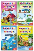 Hayvanlar Tanyalm Seti (4 Kitap Takm) Koloni ocuk