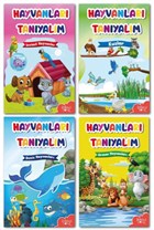 Hayvanlar Tanyalm Seti (4 Kitap Takm) Koloni ocuk