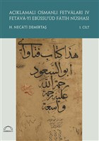 Aklamal Osmanl Fetvalar 4 Fetava-y Ebssu`d Fatih Nshas (2 Cilt Takm) Kubbealt Neriyat Yaynclk