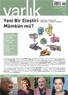 Varlk Edebiyat ve Kltr Dergisi Say: 1358 Kasm 2020 Varlk Dergisi Yaynlar