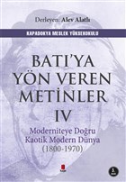 Bat`ya Yn Veren Metinler 4 Kap Yaynlar
