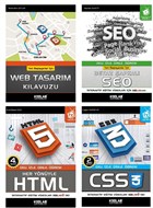 Hzl ve Kolay Web Tasarm Seti 2 (4 Kitap Takm) Kodlab Yayn Datm
