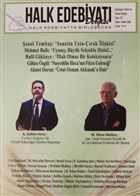 Halk Edebiyat Dergisi Say: 39 Kasm-Aralk 2020 Halk Edebiyat Dergisi