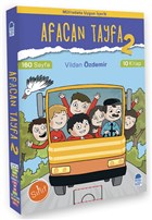 Afacan Tayfa 2 - 1.Snf Okuma Seti (10 Kitap Takm) Mavi Kirpi Yaynlar