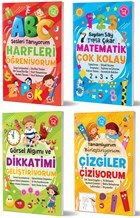 5-6 Ya Zekam Gelitiriyorum Etkinlik Seti (4 Kitap Takm) Beyaz Balina Yaynlar