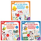 Sa ve Sol Beyin Gelitirme ve Glendirme Etkinlikleri Seti 3-6 Ya (3 Kitap Takm) Halk Kitabevi - Set