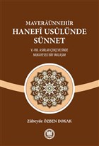 Maverannehir Hanefi Usulnde Snnet Marmara niversitesi lahiyat Fakltesi Vakf