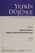 Yetkin Dnce Dergisi Yl: 3 Say: 12 Ekim, Kasm, Aralk 2020 Yetkin Dnce Dergisi