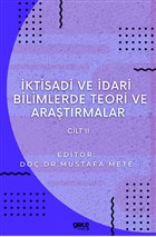 ktisadi ve dari Bilimlerde Teori ve Aratrmalar Cilt 2 Gece Kitapl