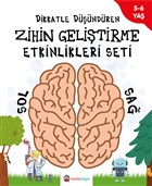 Dikkatle Dndren Zihin Gelitirme Etkinlikleri Seti (4 Kitap Takm) Minik Bilgin