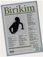 Birikim Aylk Edebiyat Kltr Dergisi Say: 382-383 ubat-Mart Birikim Yaynlar