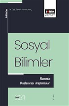 Sosyal Bilimler Alannda Uluslararas Aratrmalar Eitim Yaynevi - Bilimsel Eserler